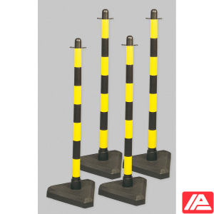 Βάση ανάρτησης & τσιμέντου (3,5 κγ) — BRADYPOST & CEMENT BASE YEL/BLK PK4