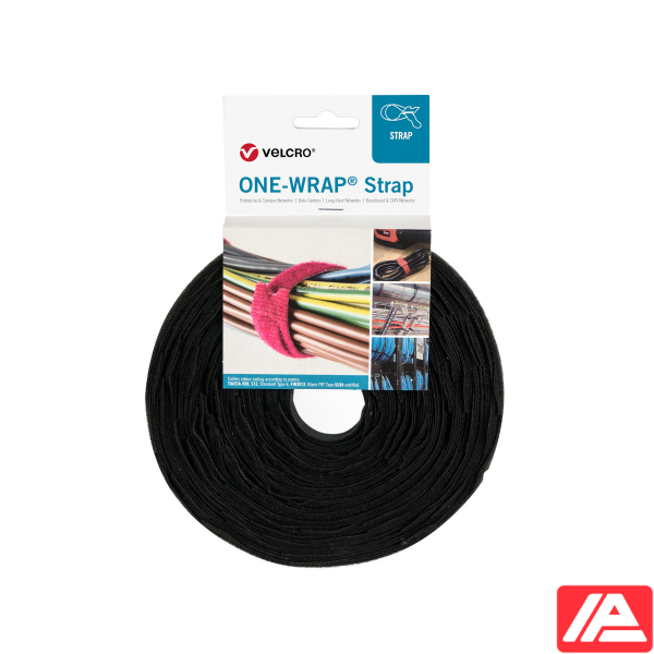 Συσκευασία μαύρης ταινίας VELCRO ONE-WRAP