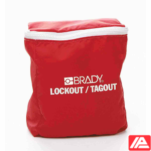 Μεγάλη θήκη κλειδώματος — LARGE NYLON LOCKOUT POUCH W/BRADY LOGO