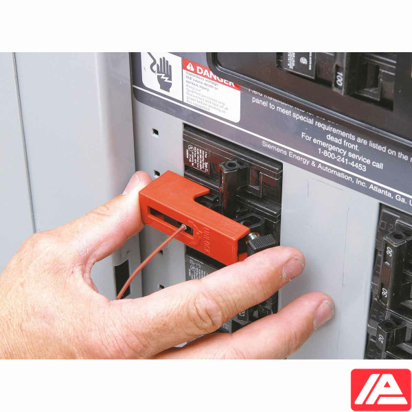 Clamp-On Lockout with Cable - ASSY, SINGLE POLE CLAMP ON BREAKER LOCKO - Image 3