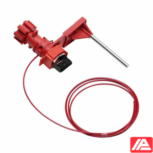Μικρό Universal Valve Lockout w/ θήκη Καλώδιο & Αποκλεισμός βραχίονα — SMALL UNIV VALVE LOCKOUT W/ARM & 8' CABL