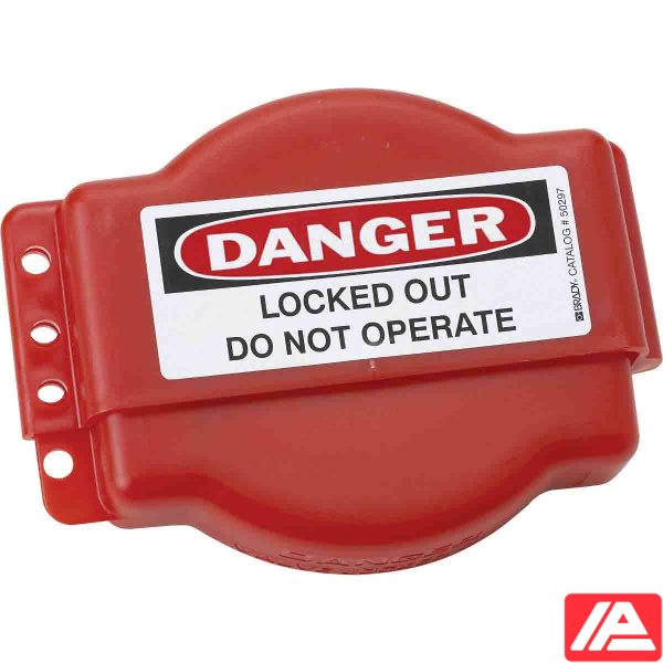 Adjustable Gate Valve Lockout - ADJ GATE VALVE LOCKOUT 1-6.5"  W /LABELS