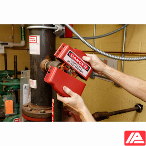 ιζόμενη βαλβίδα πύλης Lockout — ADJ GATE VALVE LOCKOUT 1-6.5"  W /LABELS