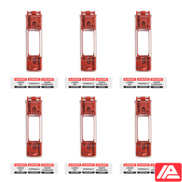 Κλείδωμα Universal Wall Switch - 6 Πακέτο — WALL SWITCH LOCK OUT 6/PK