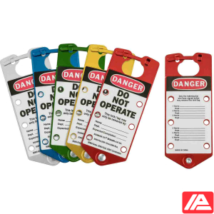 Επισήμανση ομάδας Lockout Hasps — COLOR COMBO LABELED LOCKOUT HASPS