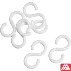 Brady συνδέοντας γάντζους — CONNECTING S HOOK 2.0" WHT