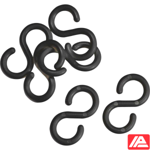 Brady συνδέοντας γάντζους — CONNECTING S HOOK 2.0"  BLK