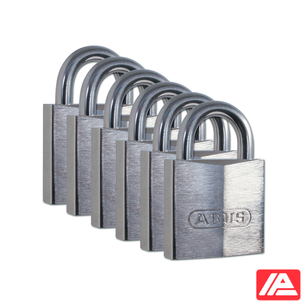 Ορείχαλκος Λουκέτα — BRASS PADLOCK 30 MM SS SHACKLE 6PK