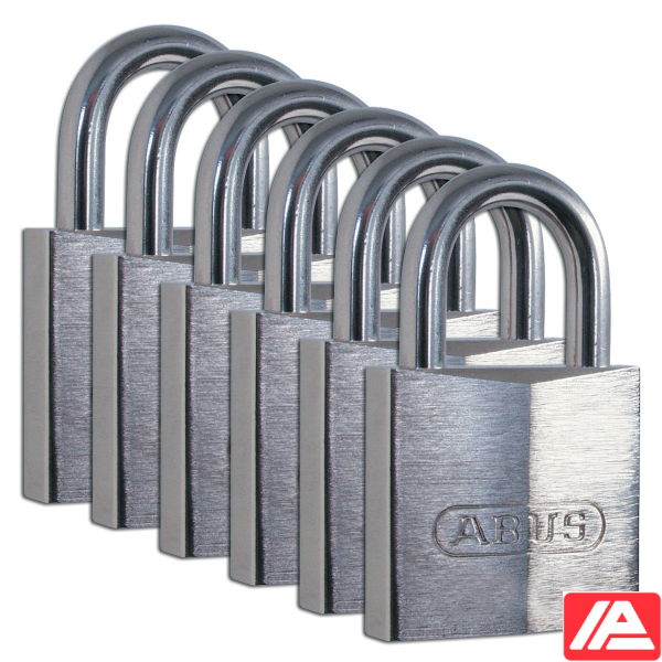 Ορείχαλκος Λουκέτα — BRASS PADLOCK 39 MM SS SHACKLE 6 PK