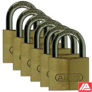 Ορείχαλκος Λουκέτα — BRASS PADLOCK 50 MM HARD ST SHACK 6/PAC