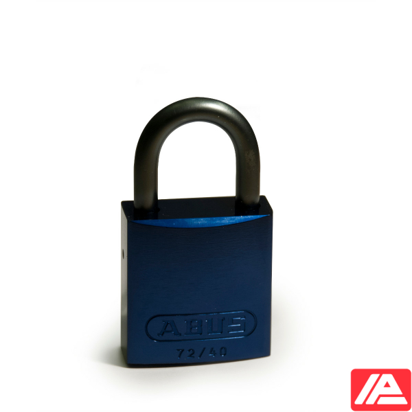 Aluminium Lockout Padlocks - Full Alu Padlocks 25mm Sha KD Blue/6 - Image 4
