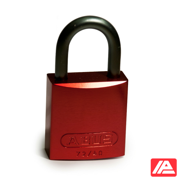 Aluminium Lockout Padlocks - Full Alu Padlocks 25mm Sha KD Red/6 - Image 4