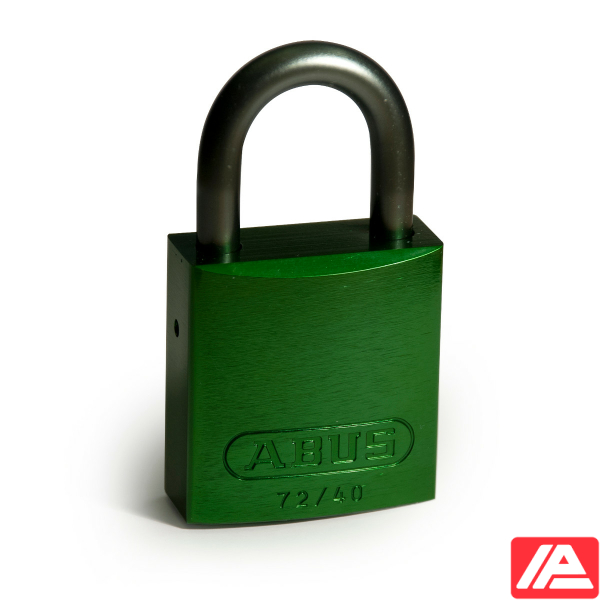 Aluminium Lockout Padlocks - Full Alu Padlocks 25mm Sha KD Green/6 - Image 4