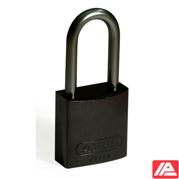 Aluminium Lockout Padlocks - Full Alu Padlocks 40mm Sha KD Black/6 - Image 4
