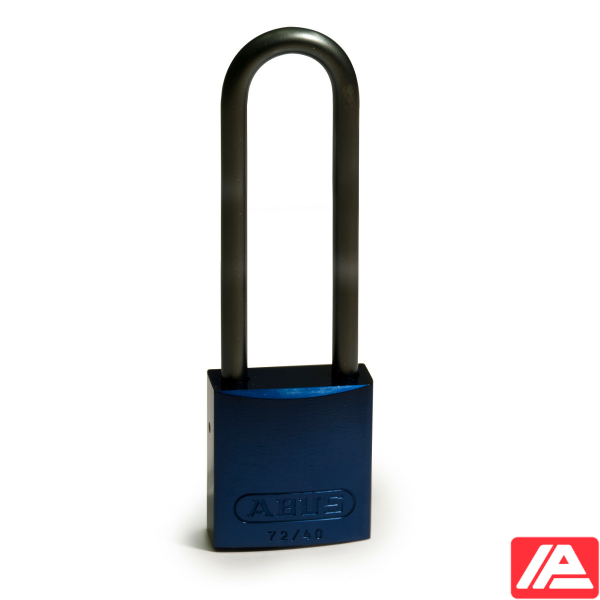 Aluminium Lockout Padlocks - Full Alu Padlocks 75mm Sha KD Blue/6 - Image 4