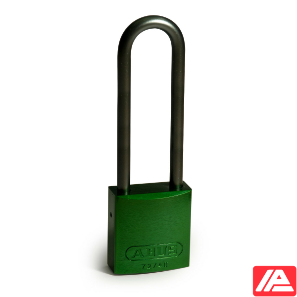 Aluminium Lockout Padlocks - Full Alu Padlocks 75mm Sha KD Green/6 - Image 4