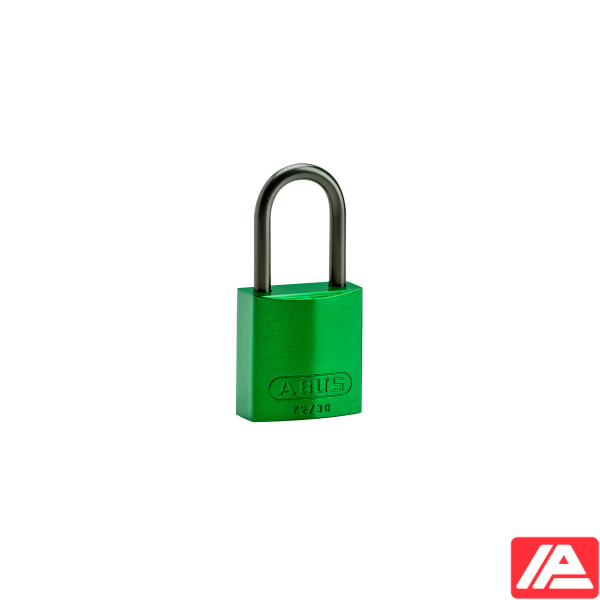 Αλουμίνιο Λουκέτα - Συμπαγές — COMPACT ALU PADLOCK 40MM SHA KD GRN/6