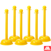 Bradylink Προειδοποιητικά μηνύματα — BRADYLINK WARNING POST SOLID YELLOW-PAC