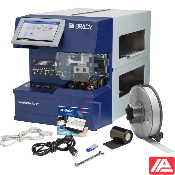 Εκτυπωτής και εφαρμογέας ετικετών BradyPrinter A5500 με παρελκόμενα
