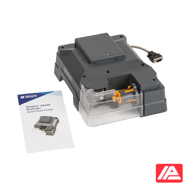 Μονάδα επανατύλιξης Brady A6200-REWINDER με εξαρτήματα σύνδεσης