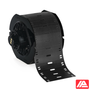 Ρολό μαύρων δεικτών καλωδίων Brady B33-60×10-7643-BK