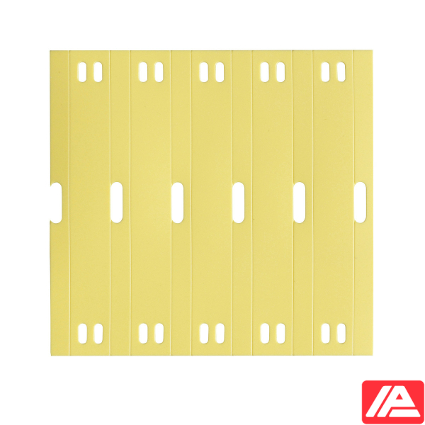 Όψη κίτρινων δεικτών καλωδίων Brady B33-75×10-7643-YL