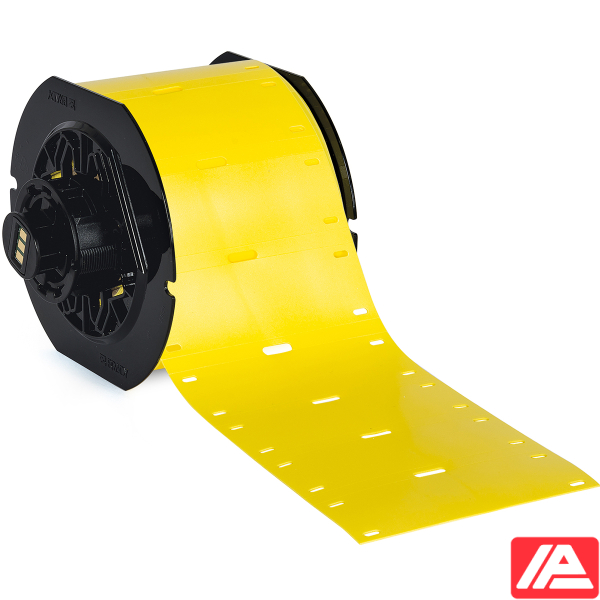 Ρολό κίτρινων δεικτών καλωδίων Brady B33-75×25-7643-YL
