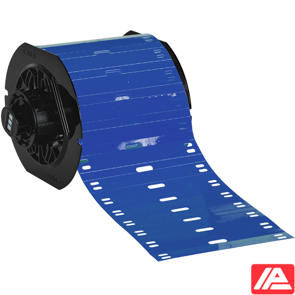 Ρολό μπλε δεικτών καλωδίων Brady B33-75×10-7598-BL