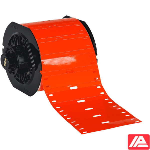Ρολό κόκκινων δεικτών καλωδίων Brady B33-75×15-7598-RD
