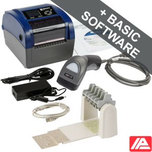 Σετ εκτυπωτή Brady BBP12 με σαρωτή barcode Code CR1500