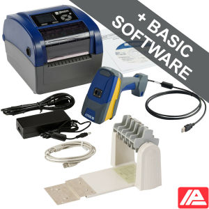 Σετ εκτυπωτή Brady BBP12 με σαρωτή barcode V2200