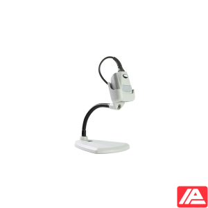 Λευκός σαρωτής barcode CR1100 Healthcare σε βάση στήριξης
