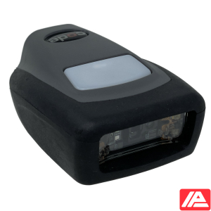 Σκούρος γκρι σαρωτής barcode CR1100 σε πλάγια όψη