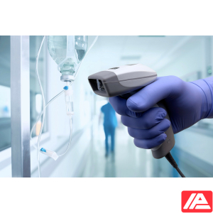 Χρήση σαρωτή barcode CR1500 Healthcare με προστατευτικό γάντι