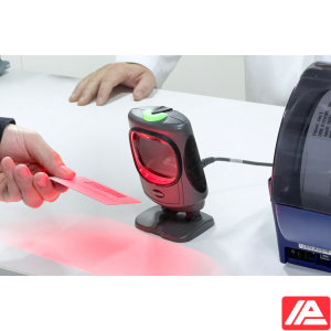 Ανάγνωση κωδικού με σταθερό σαρωτή barcode CR5200
