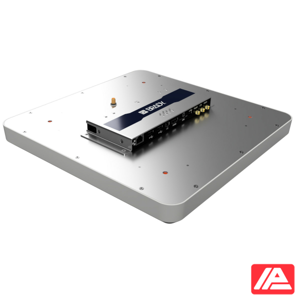 Αναγνώστης RFID Brady FR22 με κεραία GA30 σε πίσω όψη