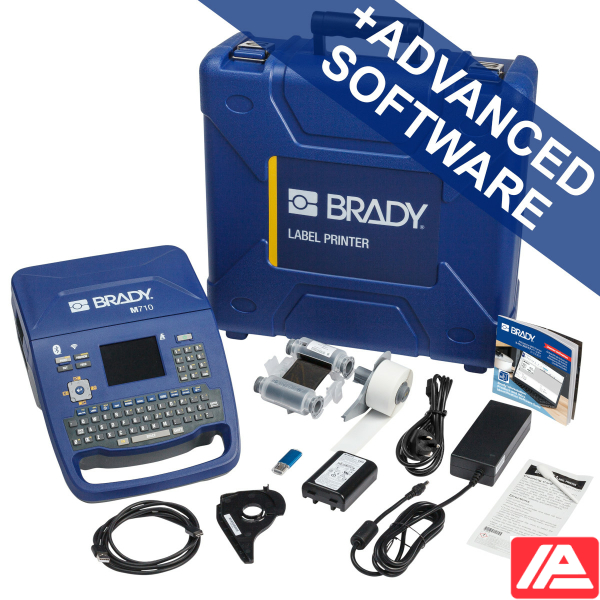 M710 QWERTY UK Wi-Fi, BT + Σουίτα σταθμού εργασίας Brady — M710-WB-QY-UK-BWS