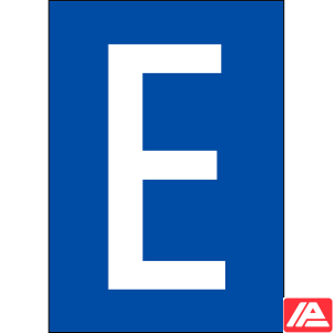 Αριθμοί & γράμματα DIN A4 μέγεθος — Brady®