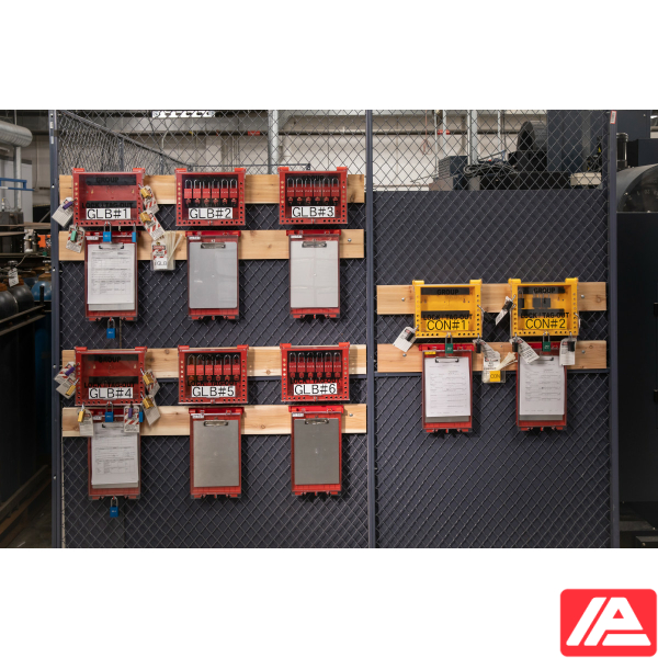 Permit Control Station with 26 Group Lock Box - 26 GROUPLB RED,PERMIT DISPLAY STATION - Image 5