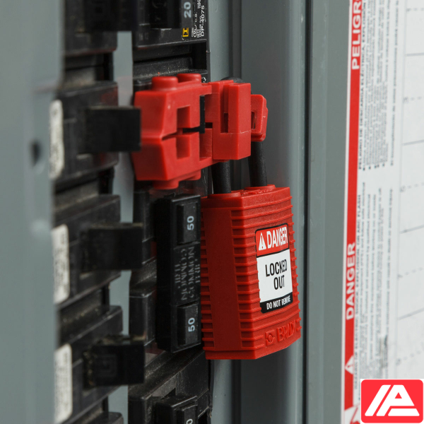 SafeKey Compact Nylon Lockout Padlocks - CPT-RED-25PL-KA3PK - Image 5