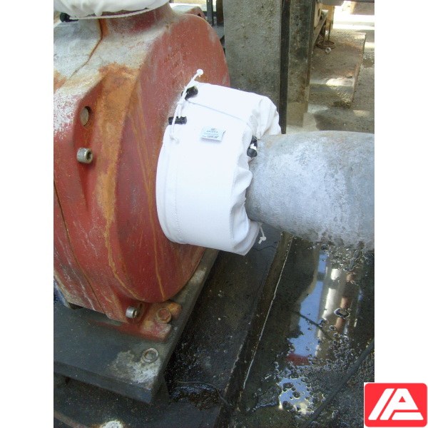 Προστατευτικό κάλυμμα Safecap 100 PTFE σε φλάντζα σωλήνωσης