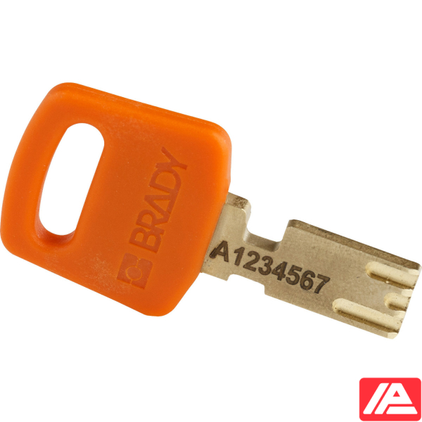SafeKey Nylon Lockout Padlocks - NYL-ORG-38PL-KA3PK - Image 2