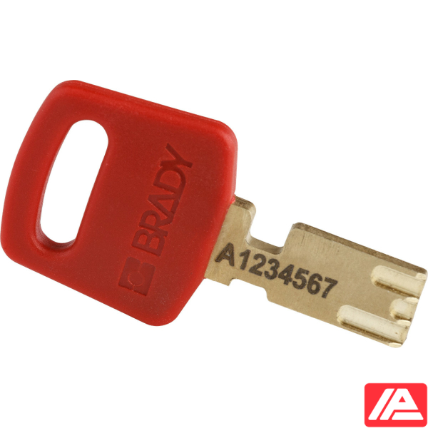 SafeKey Nylon Lockout Padlocks - NYL-RED-38PL-KA3PK - Image 2