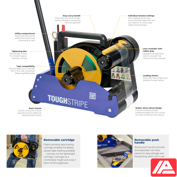 ToughStripe Floor Tape Applicator - 178687 - Image 5