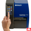 Χειρισμός οθόνης αφής εκτυπωτή Brady i7100